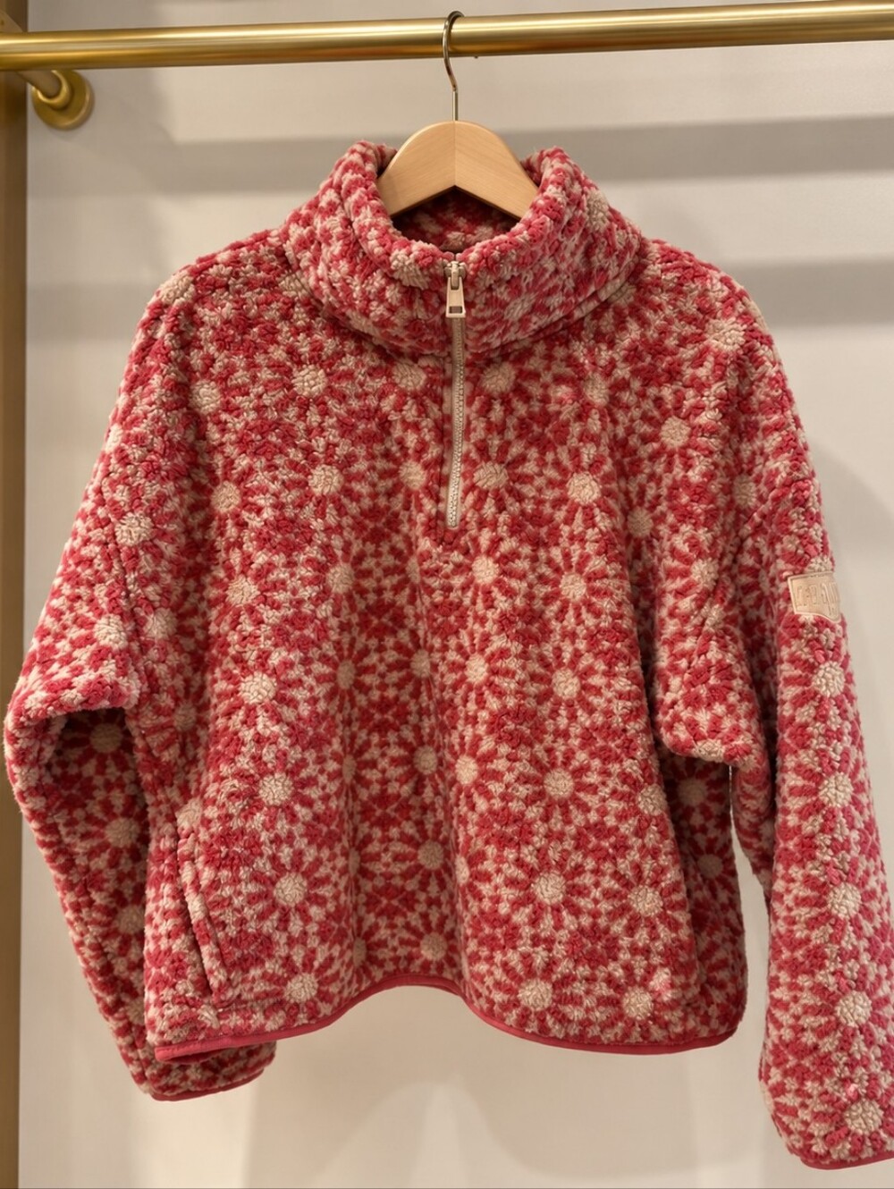 Columbia Women's Fleece Half-Zip Sweater Size Large